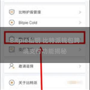 Bitpie私钥 比特派钱包跨境支付功能揭秘