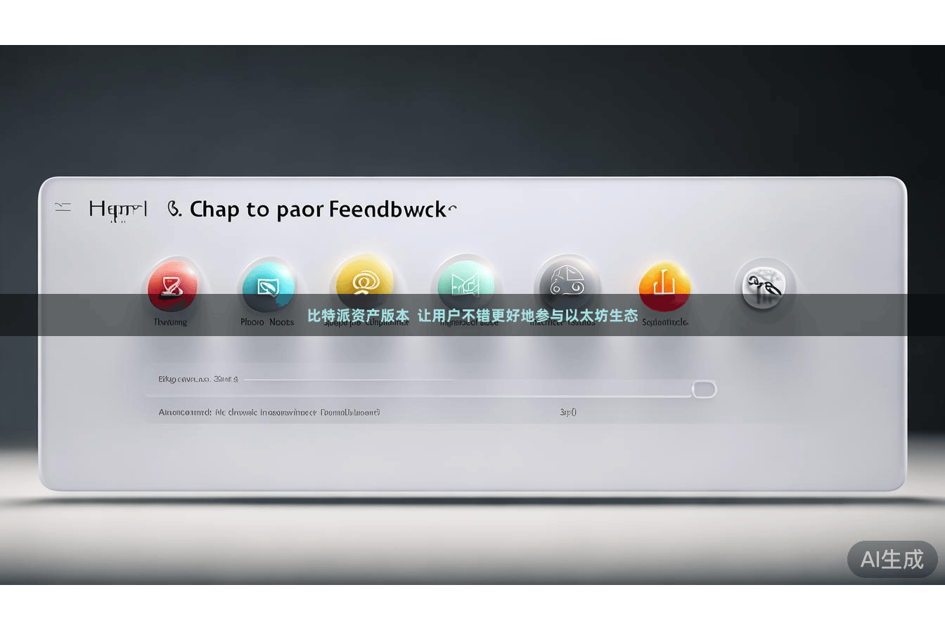 比特派资产版本  让用户不错更好地参与以太坊生态