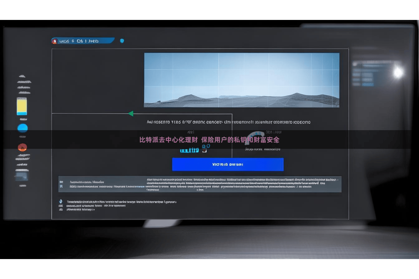 比特派去中心化理财  保险用户的私钥和财富安全